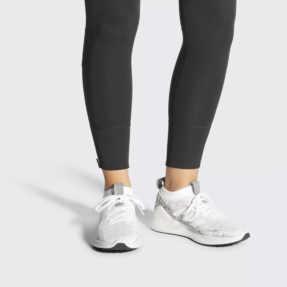 Adidas Purebounce+ Tenis Para Correr Blancos Para Mujer (MX-64215)